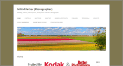 Desktop Screenshot of milindketkar.com