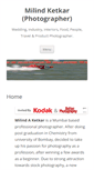 Mobile Screenshot of milindketkar.com